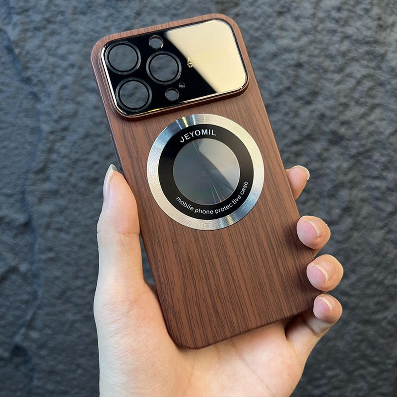 Capinha para iPhone - Wood Grain