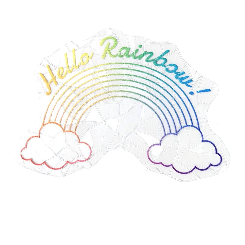 Adesivo para janela Hello Rainbow - Memorials Brasil